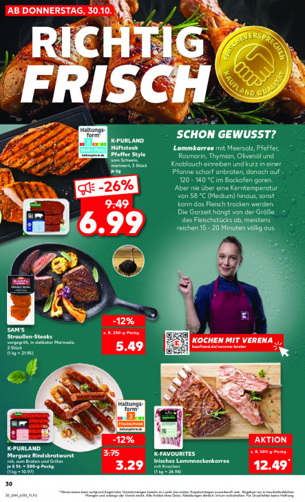Kaufland Angebote ab 30.10.25 bis 05.11.25