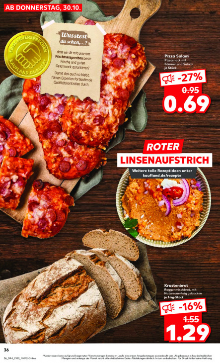 Kaufland Angebote ab 30.10.25 bis 05.11.25