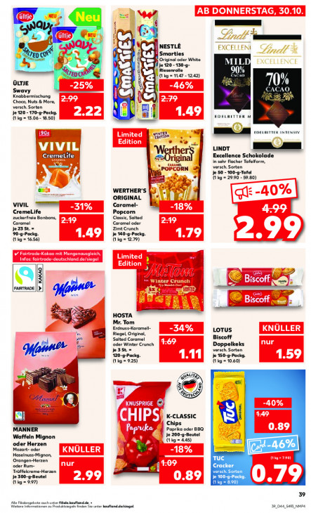 Kaufland Angebote ab 30.10.25 bis 05.11.25