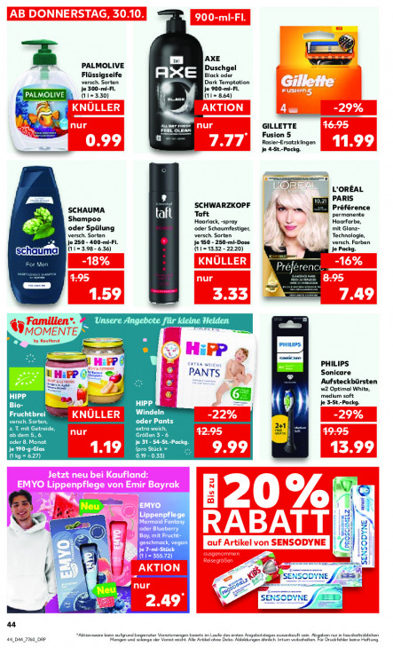 Kaufland Angebote ab 30.10.25 bis 05.11.25