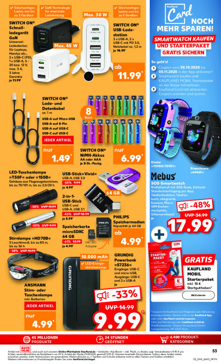 Kaufland Angebote ab 30.10.25 bis 05.11.25