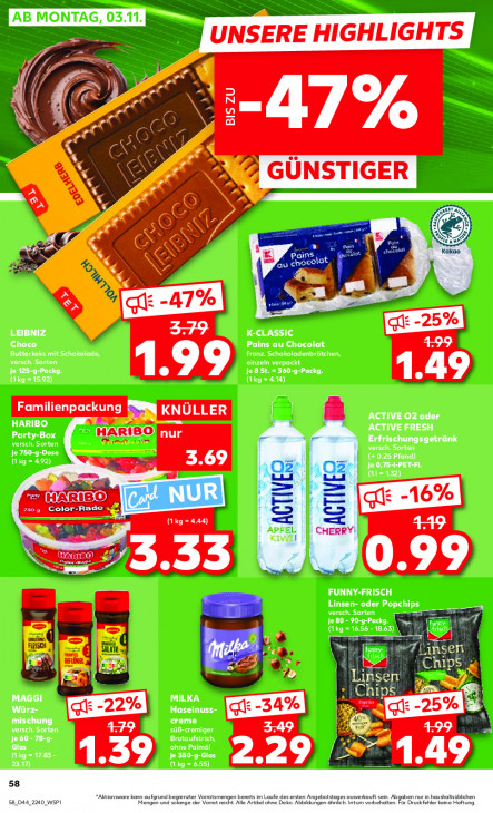 Kaufland Angebote ab 30.10.25 bis 05.11.25