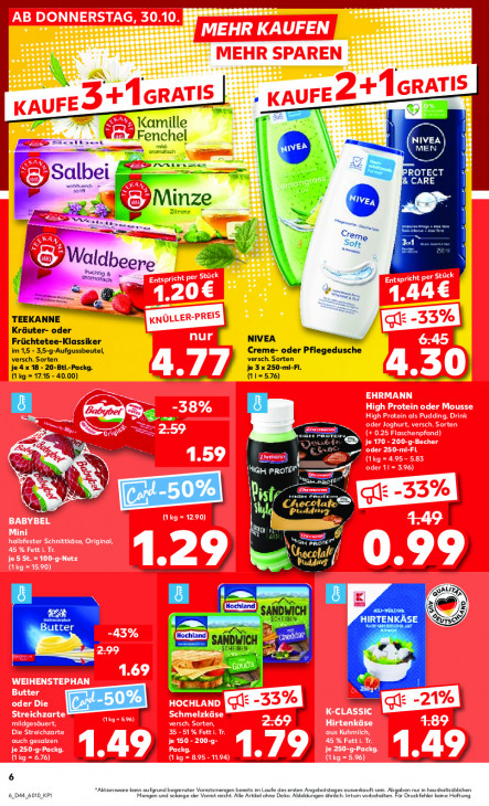 Kaufland Angebote ab 30.10.25 bis 05.11.25