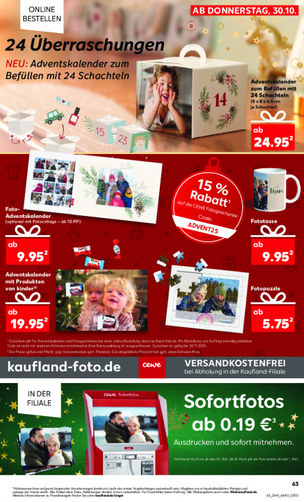 Kaufland Angebote ab 30.10.25 bis 05.11.25