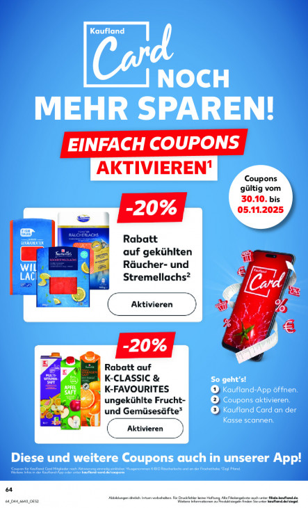 Kaufland Angebote ab 30.10.25 bis 05.11.25