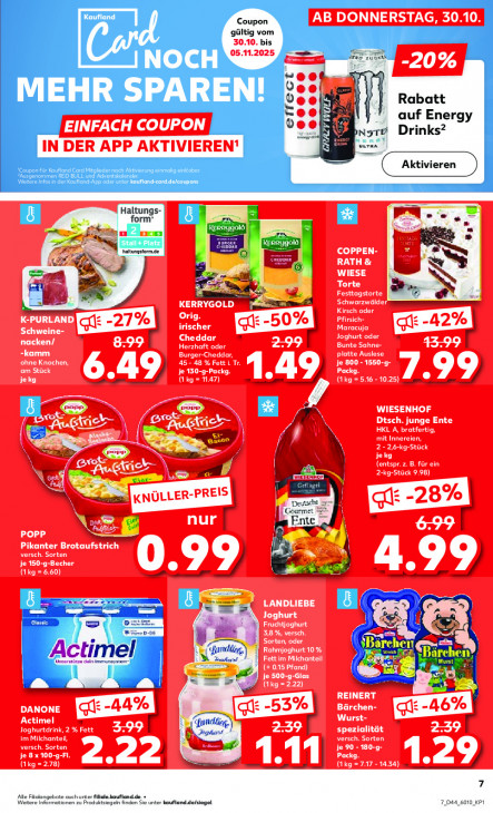 Kaufland Angebote ab 30.10.25 bis 05.11.25