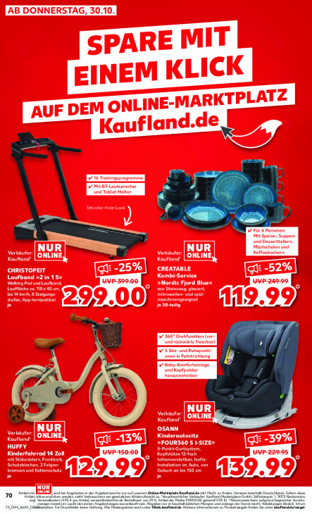 Kaufland Angebote ab 30.10.25 bis 05.11.25