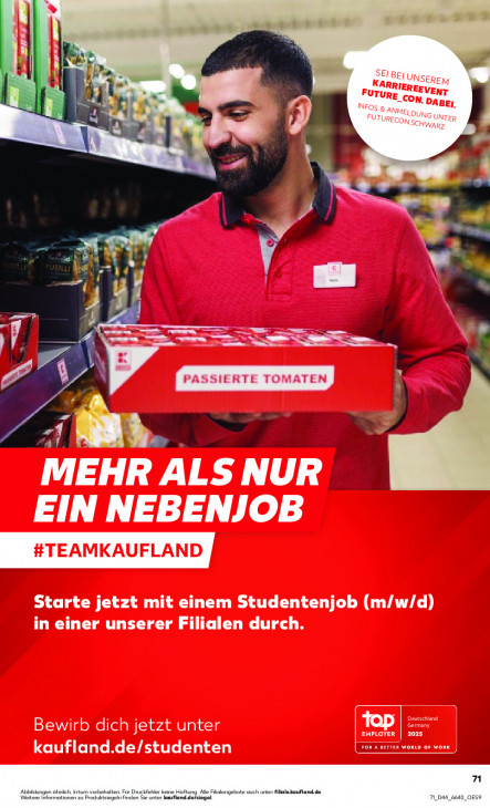 Kaufland Angebote ab 30.10.25 bis 05.11.25