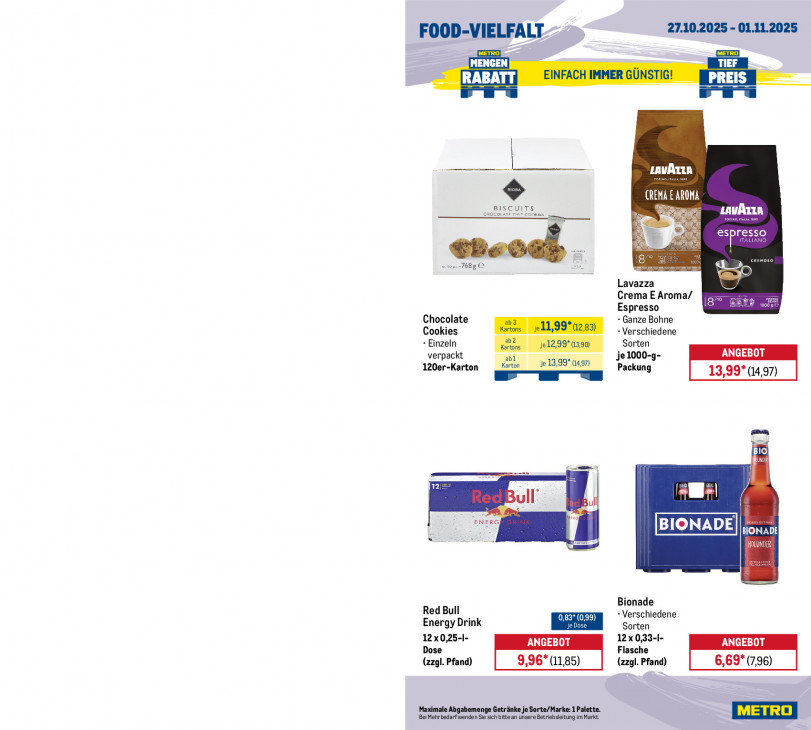 Metro Angebote ab 27.10.25 bis 01.11.25