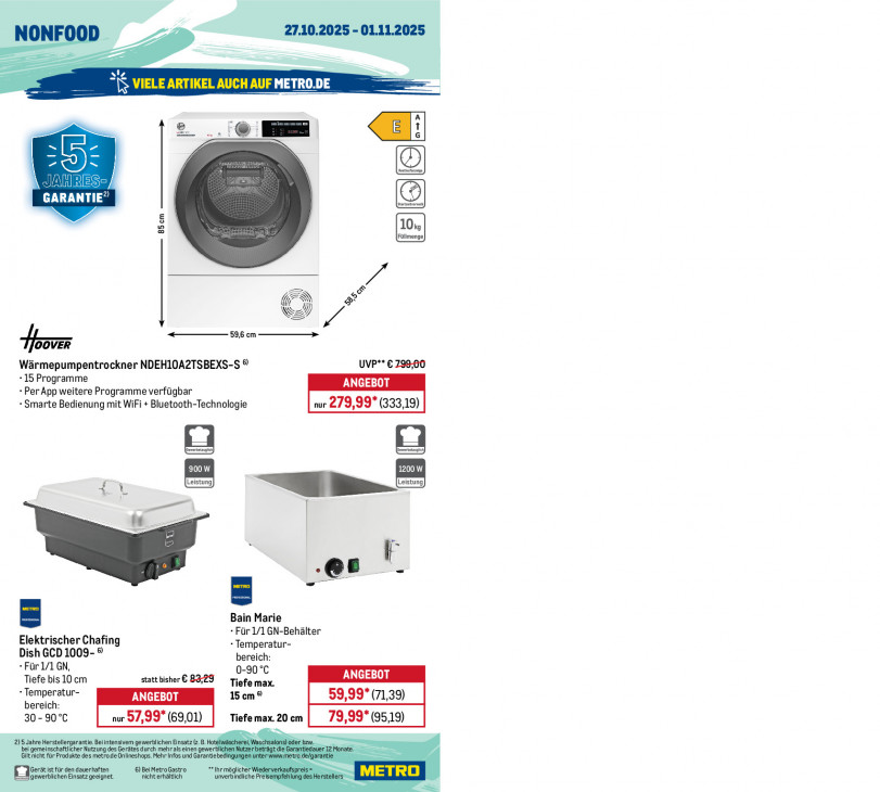 Metro Angebote ab 27.10.25 bis 01.11.25