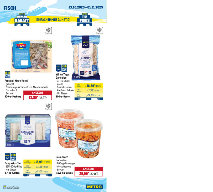 Metro Angebote ab 27.10.25 bis 01.11.25