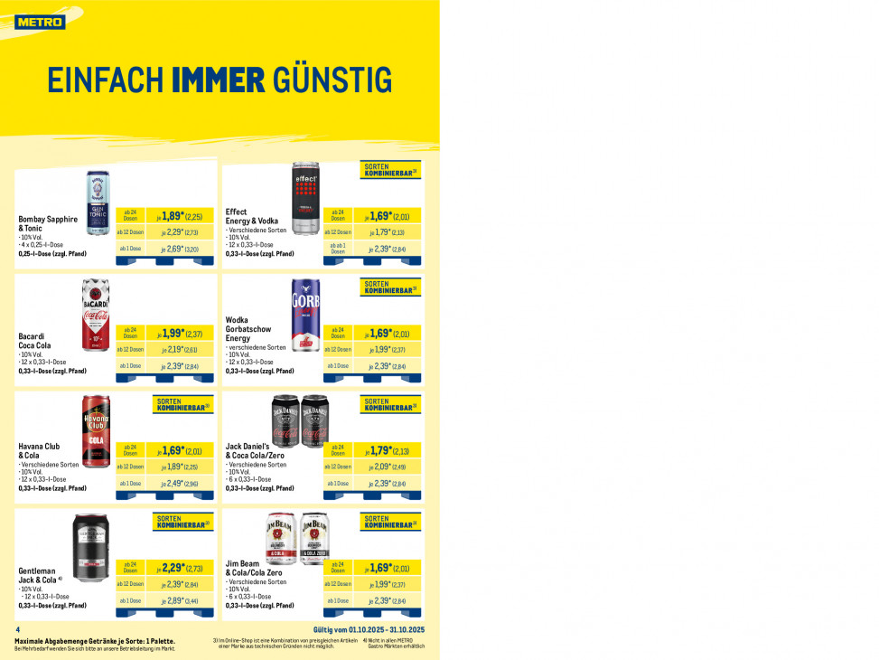 Metro Angebote ab 27.10.25 bis 01.11.25