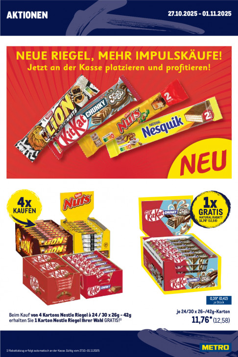 Metro Angebote ab 27.10.25 bis 01.11.25