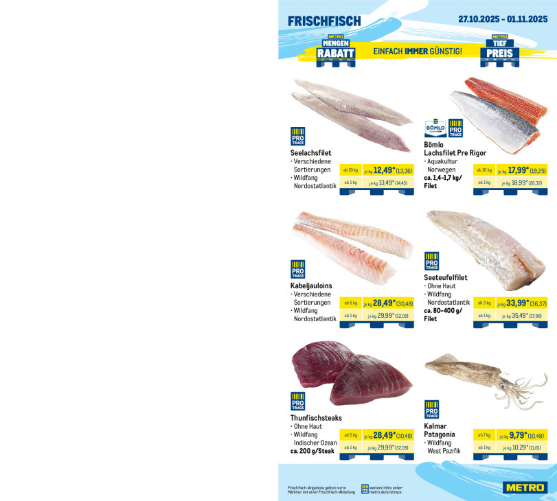 Metro Angebote ab 27.10.25 bis 01.11.25