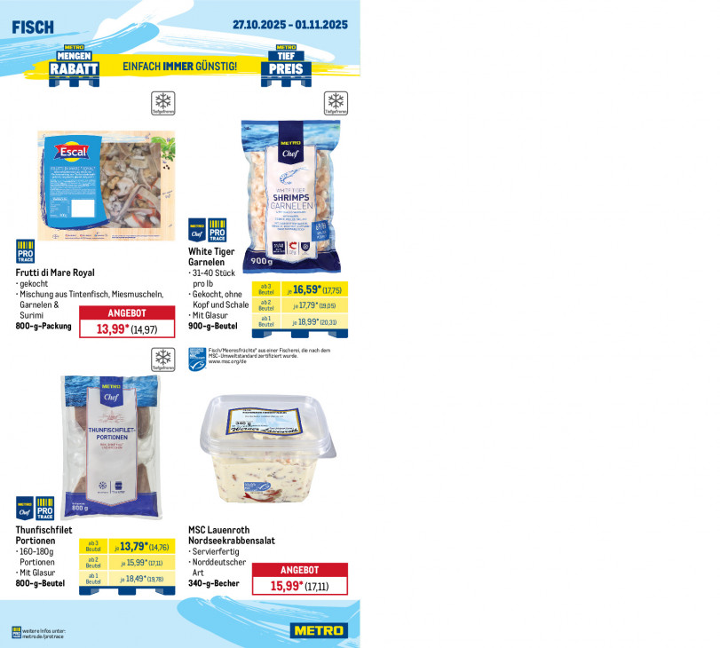 Metro Angebote ab 27.10.25 bis 01.11.25