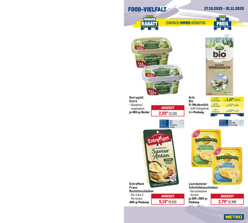 Metro Angebote ab 27.10.25 bis 01.11.25