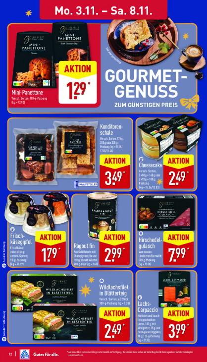 Aldi Nord Angebote ab 03.11.25 bis 08.11.25