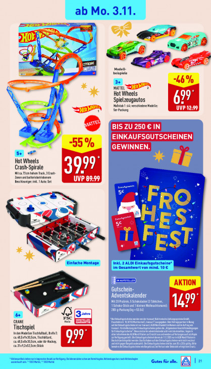 Aldi Nord Angebote ab 03.11.25 bis 08.11.25