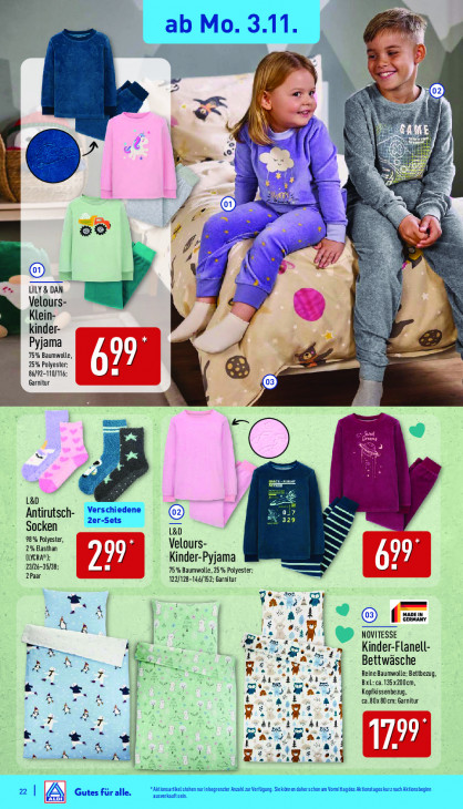 Aldi Nord Angebote ab 03.11.25 bis 08.11.25