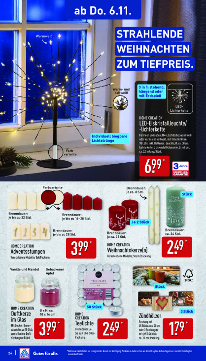 Aldi Nord Angebote ab 03.11.25 bis 08.11.25