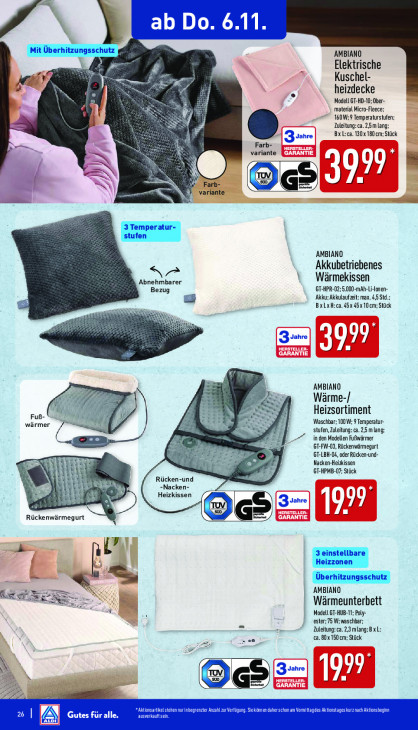 Aldi Nord Angebote ab 03.11.25 bis 08.11.25