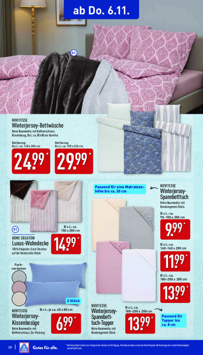 Aldi Nord Angebote ab 03.11.25 bis 08.11.25