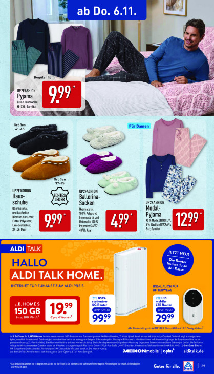 Aldi Nord Angebote ab 03.11.25 bis 08.11.25