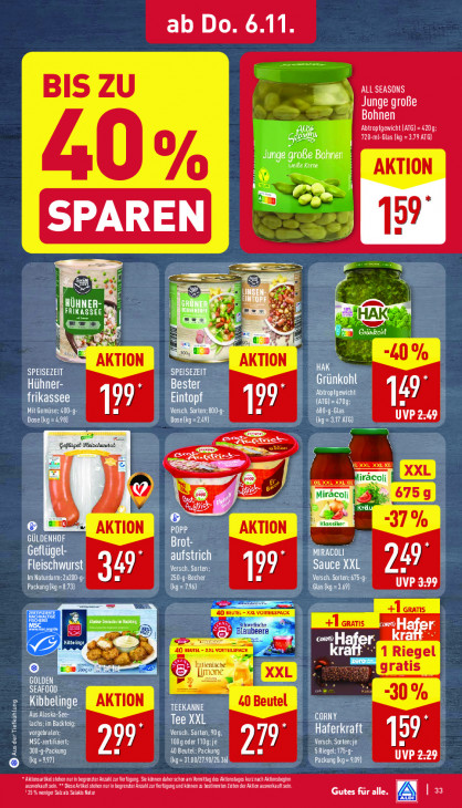 Aldi Nord Angebote ab 03.11.25 bis 08.11.25