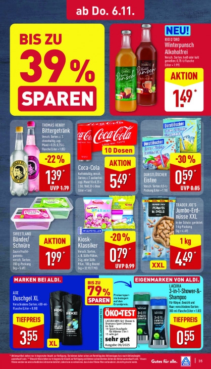 Aldi Nord Angebote ab 03.11.25 bis 08.11.25