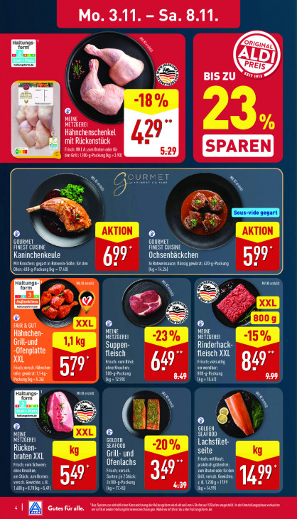 Aldi Nord Angebote ab 03.11.25 bis 08.11.25