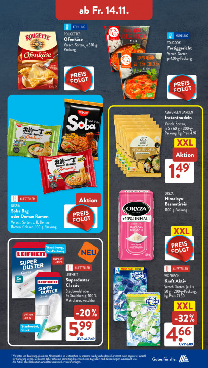 Aldi Süd Angebote ab 10.11.25 bis 15.11.25