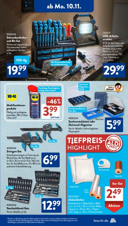 Aldi Süd Angebote ab 10.11.25 bis 15.11.25