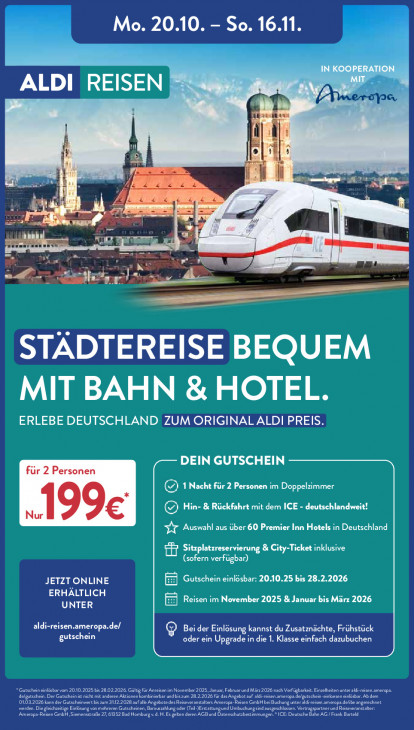 Aldi Süd Angebote ab 10.11.25 bis 15.11.25
