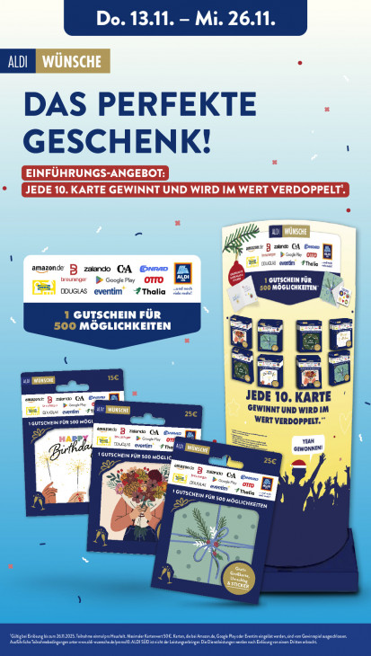 Aldi Süd Angebote ab 10.11.25 bis 15.11.25