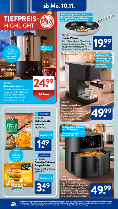 Aldi Süd Angebote ab 10.11.25 bis 15.11.25