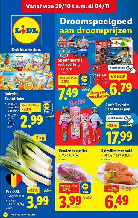 Lidl 29.10.25 - 04.11.25