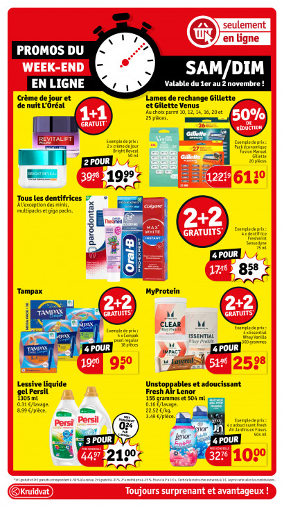 Kruidvat Dépliant 28.10.2025