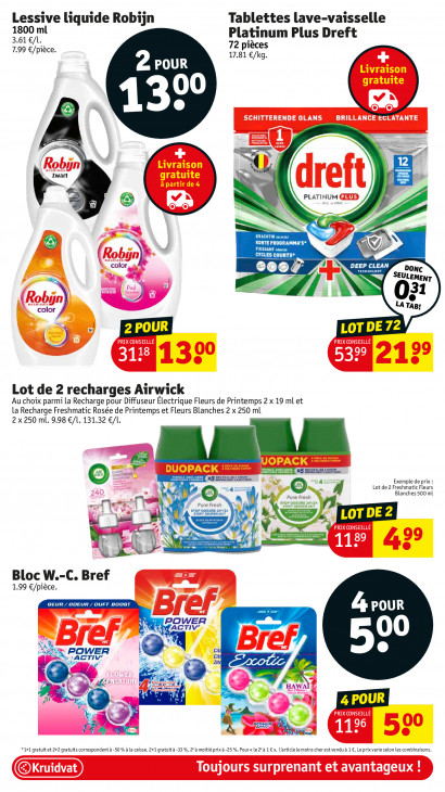 Kruidvat Dépliant 28.10.2025