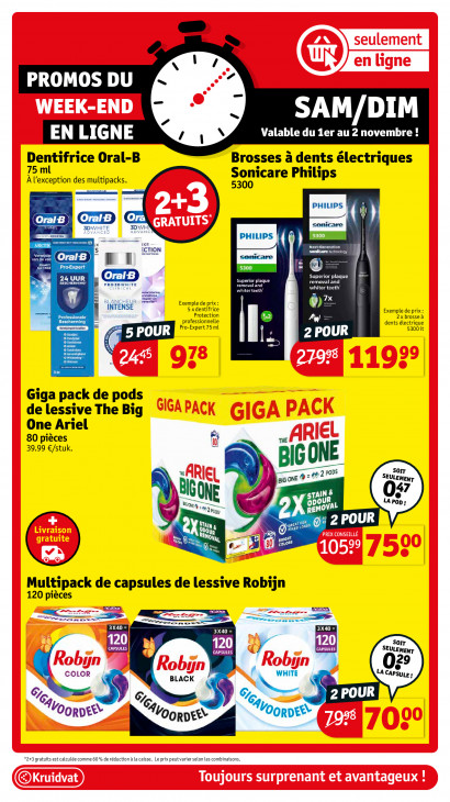 Kruidvat Dépliant 28.10.2025