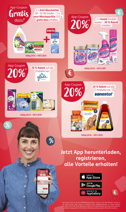 Rossmann Angebote ab 27.10.25 bis 31.10.25