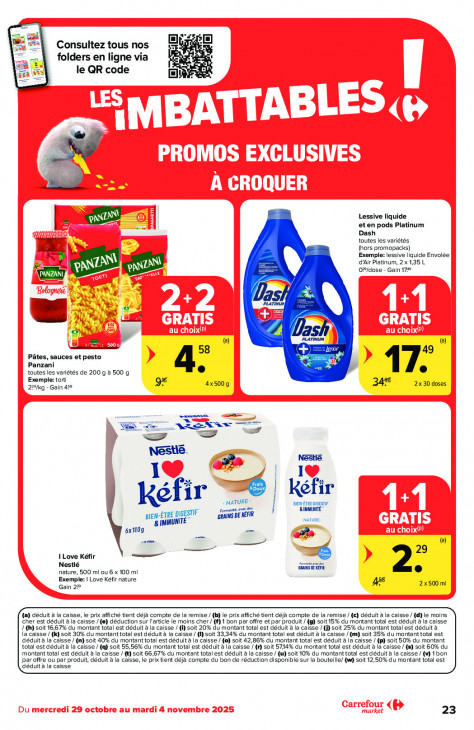 Carrefour Dépliant 29.10.2025