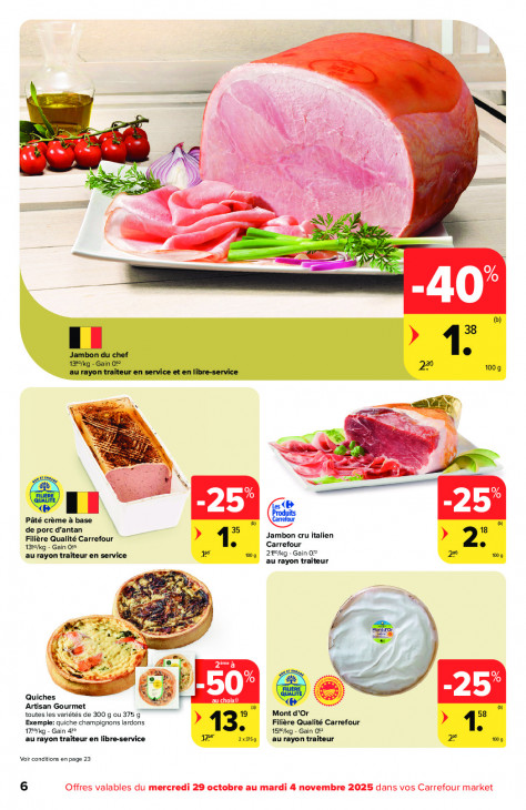 Carrefour Dépliant 29.10.2025