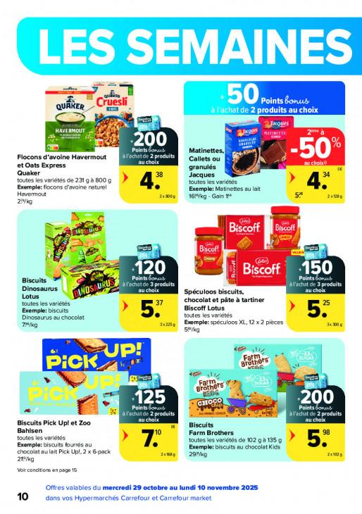 Carrefour Dépliant 29.10.2025