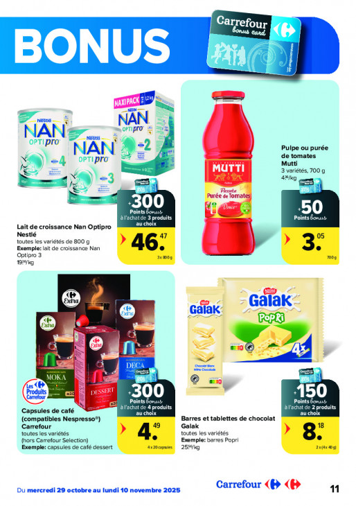 Carrefour Dépliant 29.10.2025