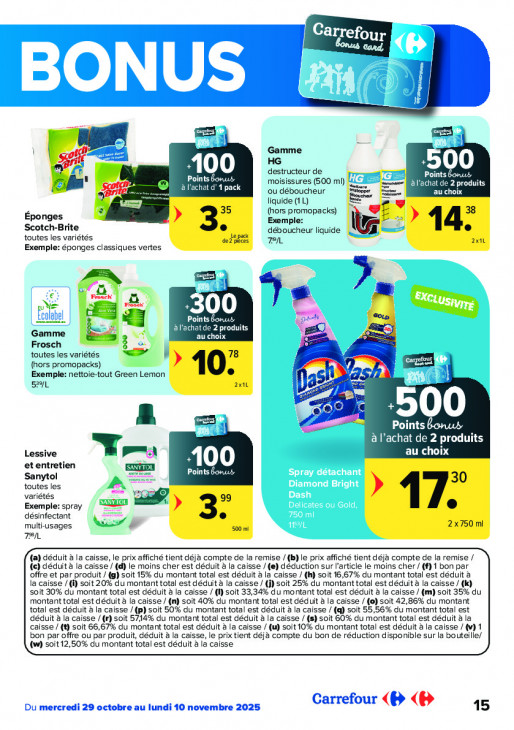 Carrefour Dépliant 29.10.2025