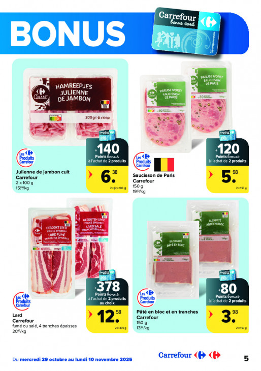 Carrefour Dépliant 29.10.2025