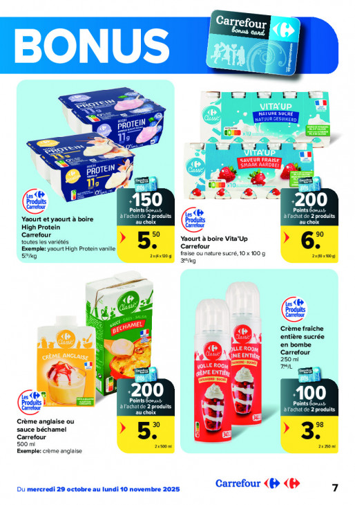 Carrefour Dépliant 29.10.2025