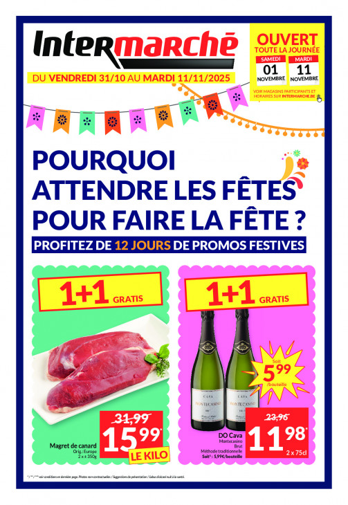 Intermarché Dépliant 31.10.2025