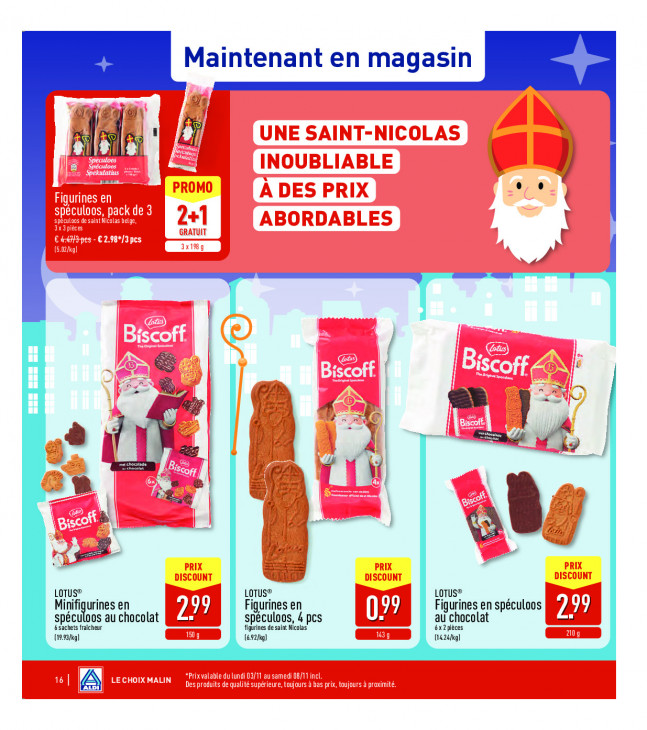 Aldi Dépliant 03.11.2025