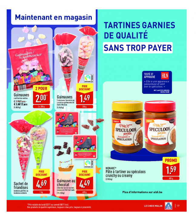 Aldi Dépliant 03.11.2025